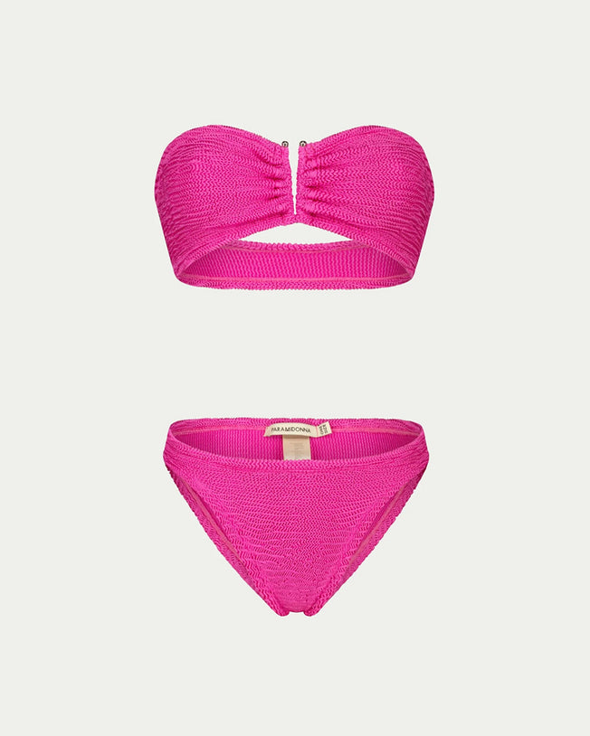 Frida Two-Piece Fuchsia Bikini Set