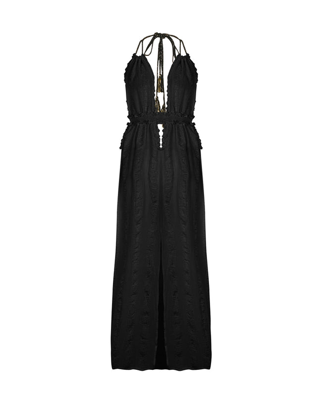 Goldie Black Long Dress