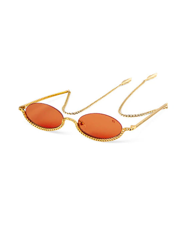 Gaga Gold Ruby Sunglasses