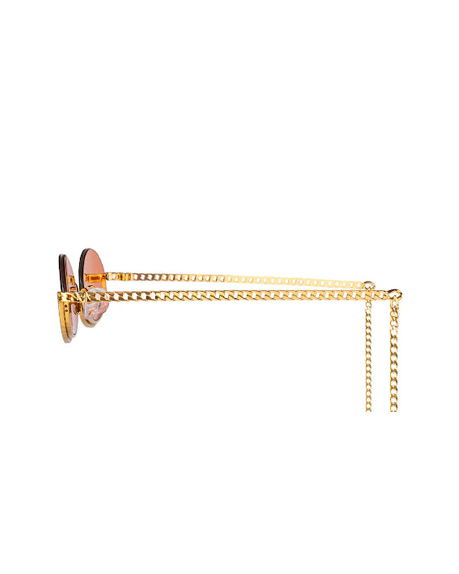 Gaga Gold Ruby Sunglasses