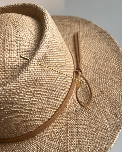 Gambler Star New Beige Panama Hat