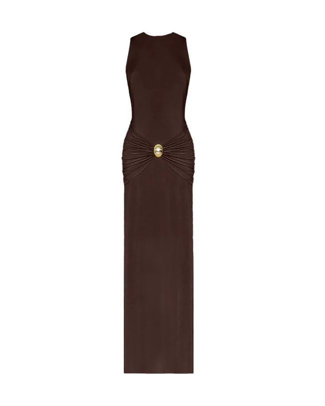 Gildea Maxi Dress Brown