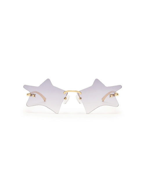 Le Specs 'TWINKLE' Gold Smoke Grad Sunglasses