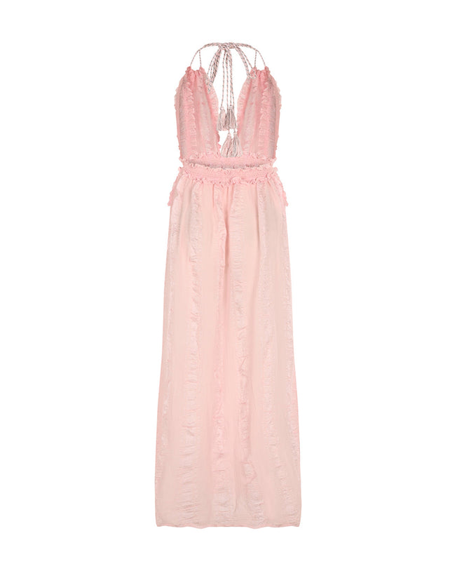 Goldie Pink Long Dress