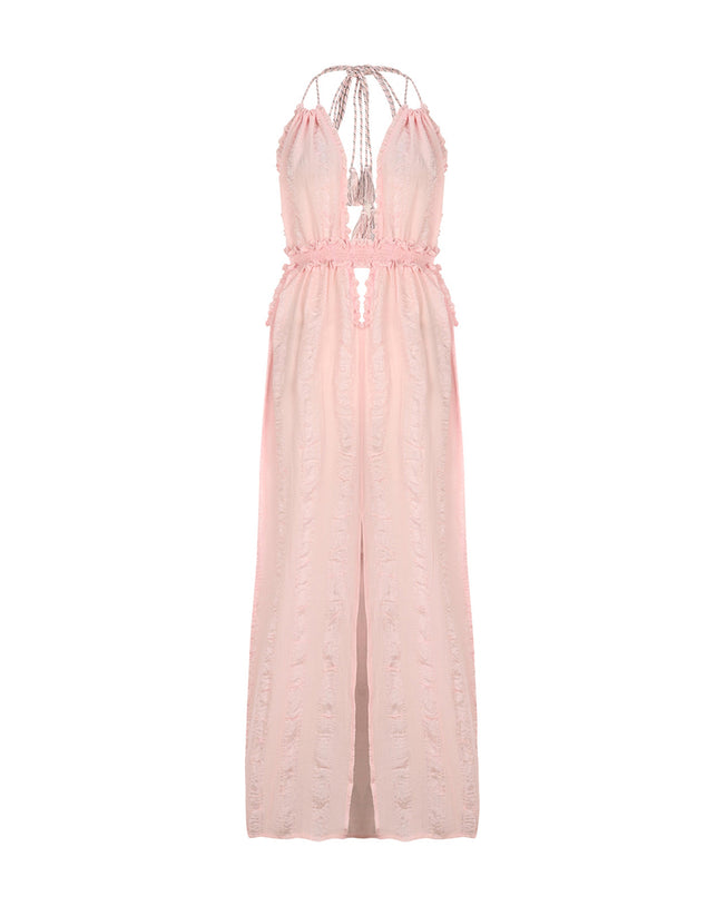 Goldie Pink Long Dress
