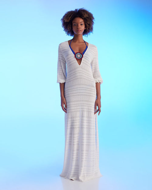 Gonca dress white