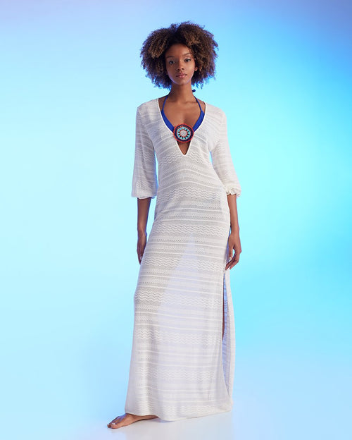Gonca dress white