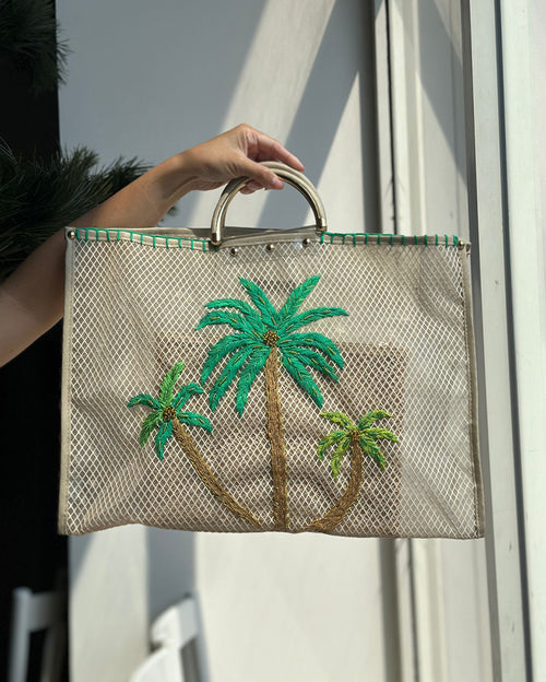 Green Palms Tote Bag