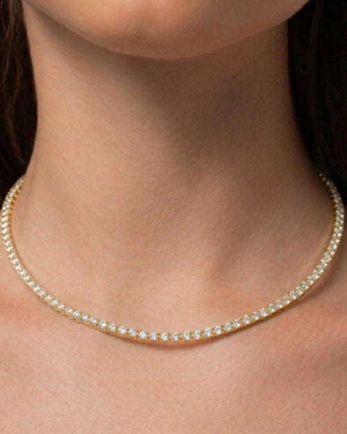 Inner Light SS Gold Choker