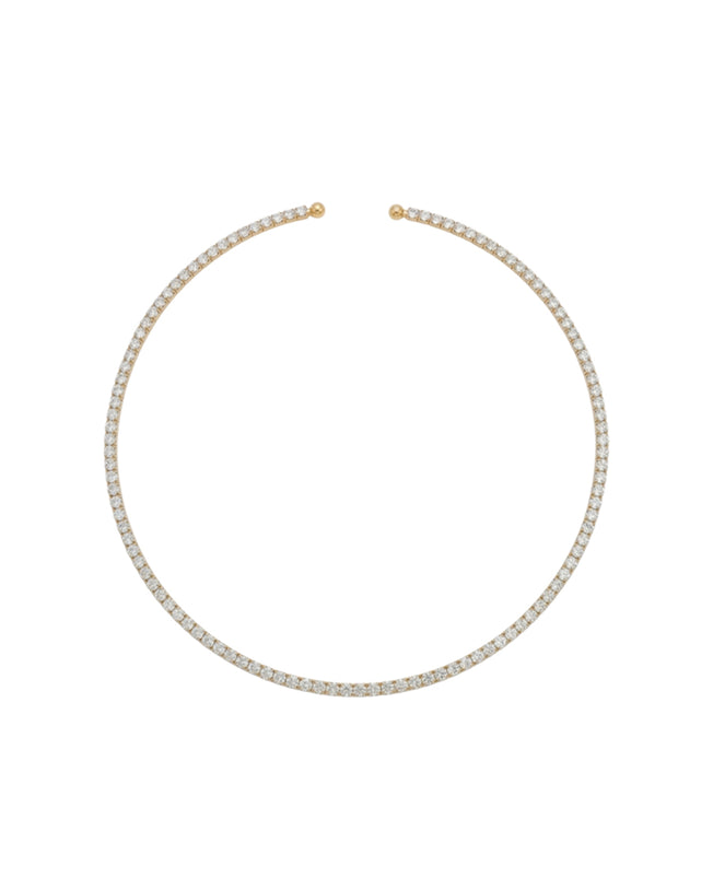 Inner Light SS Gold Choker