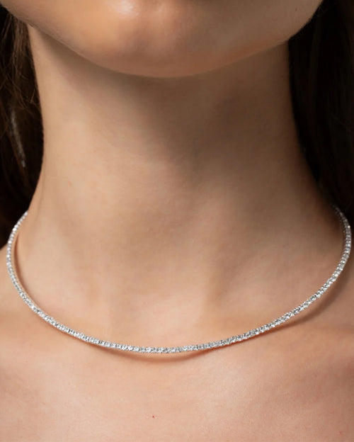 Inner Light SS Silver Choker