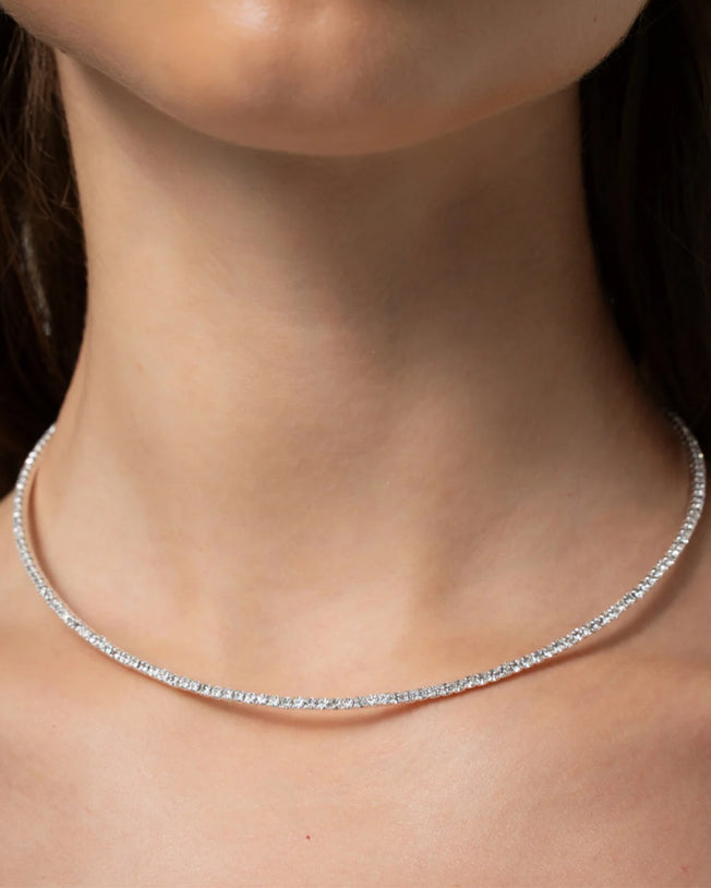 Inner Light SS Silver Choker