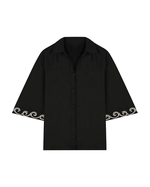 Isla Linen Shirt Dress