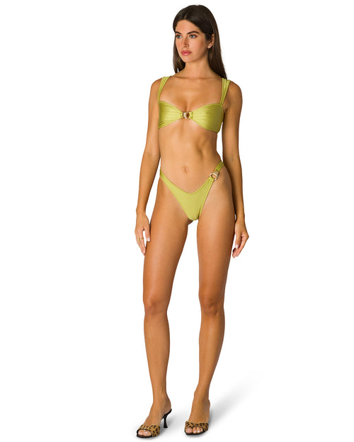 Jade Top and Anya Bottom Bikini Set - Pistachio