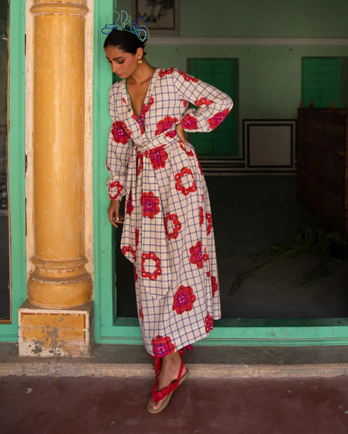 Johri Handloom Dress