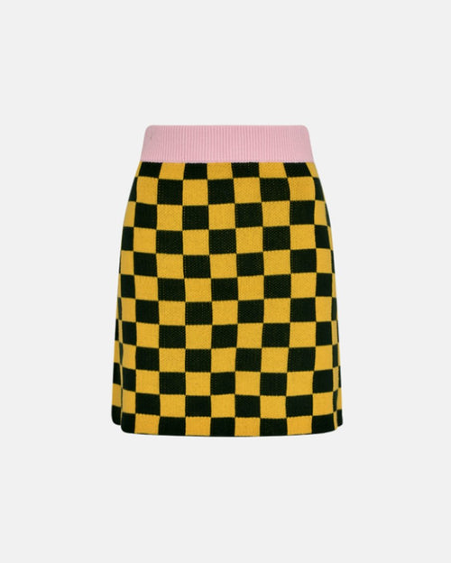 Kris knitted mini skirt set