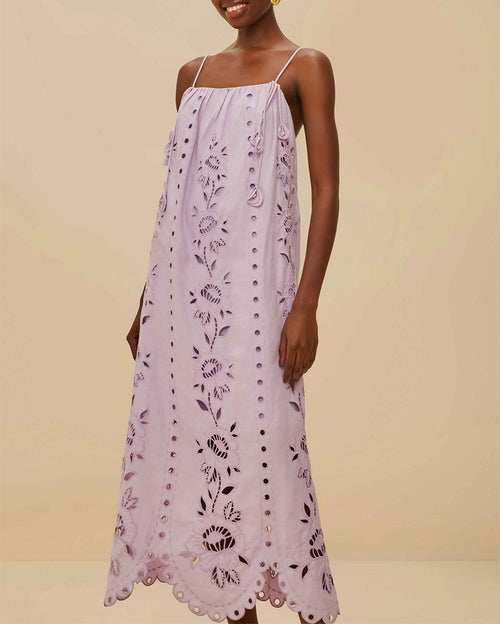 Lilac Richlieu Sleeveless Maxi Dress