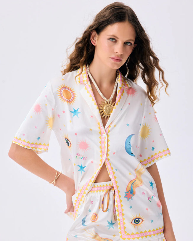 Midheaven Shirt and Shorts Set