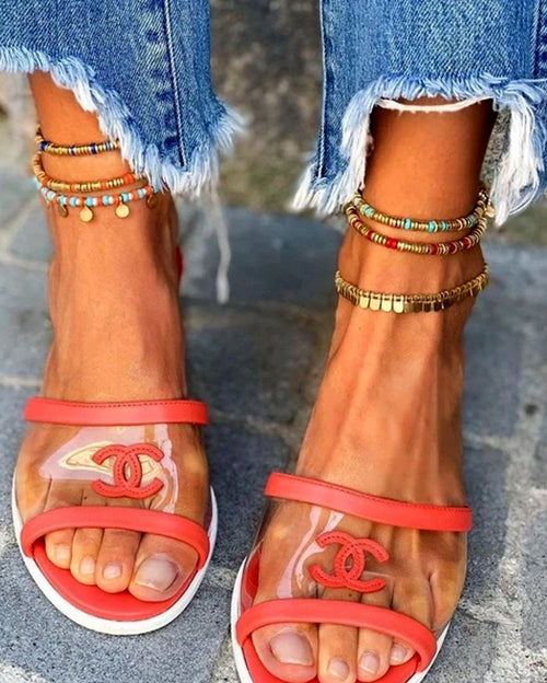 Mini colored anklet