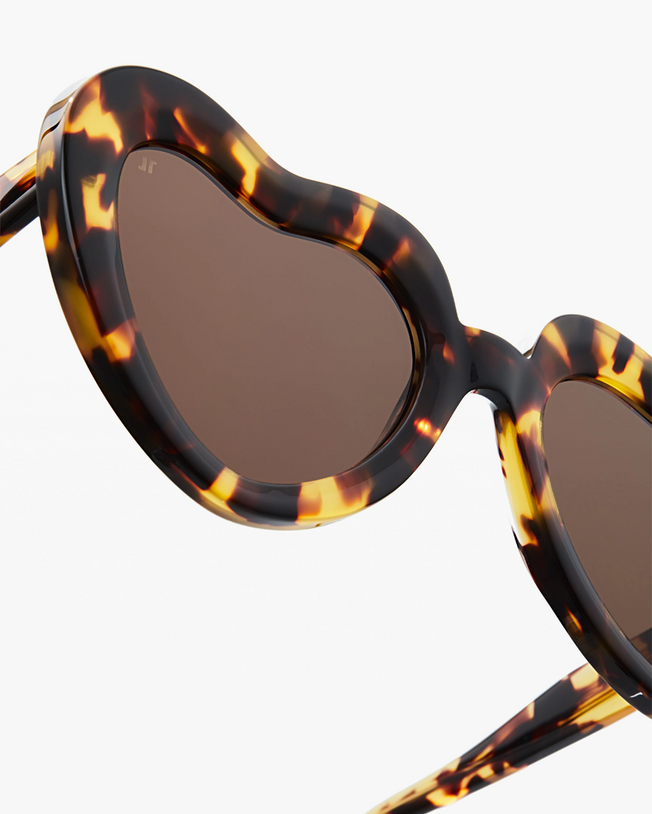 Mon Coeur Oversized FireHeart Sunglasses