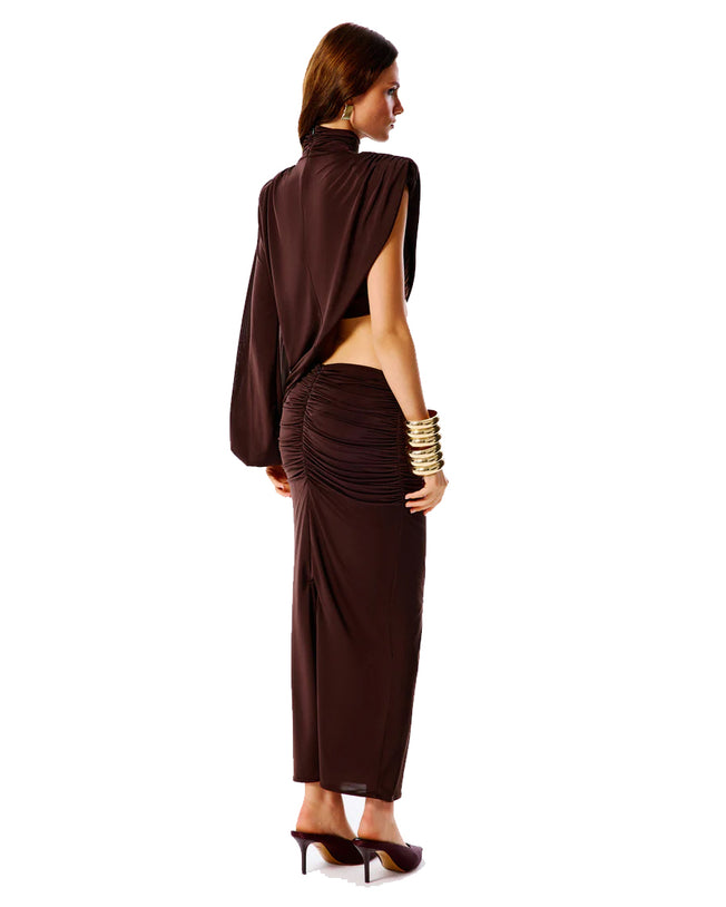 Nia Maxi Dress Brown
