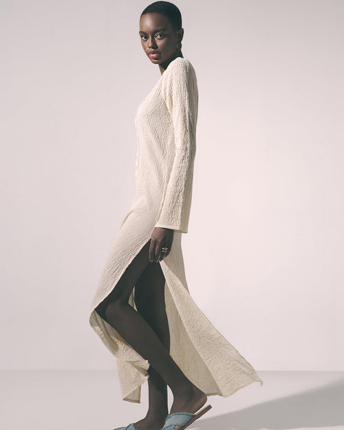 Noa Maxi Dress Ecru