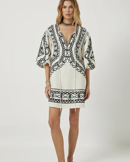 Portofina Mini Dress Vanilla