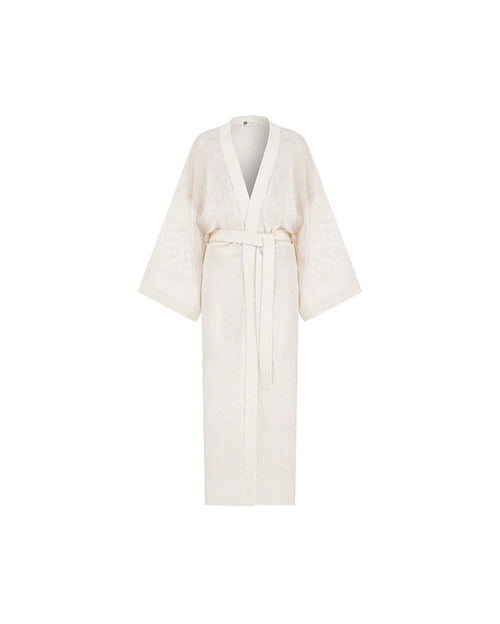 Perch Kimono V Neck Maxi Dress