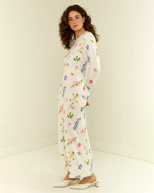 Roma Wildflowers Maxi Dress