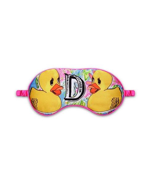 Silk Eye Mask "D for Duck"