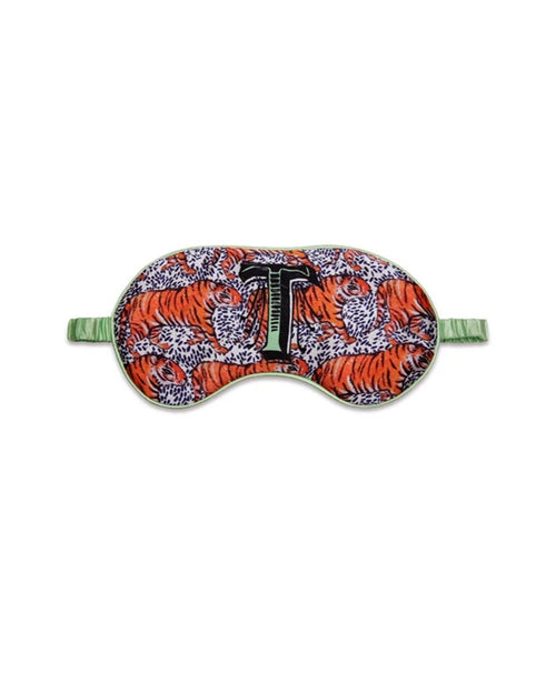 Silk Eye Mask "T for Tiger"