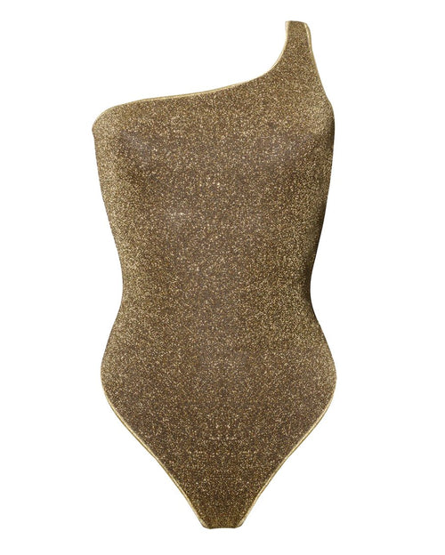 Lumiere asymetrical maillot one piece sand