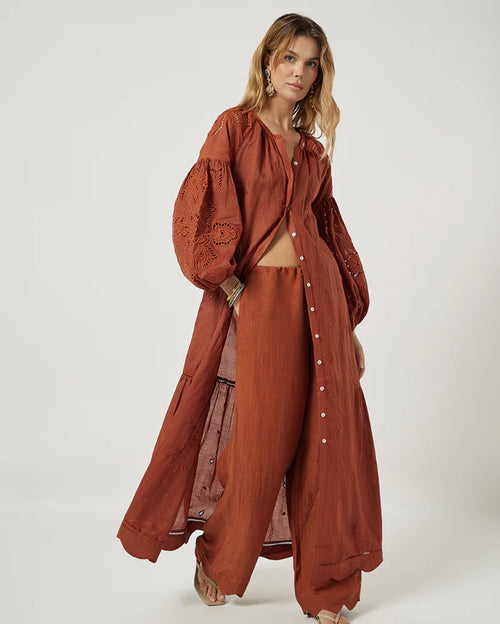 Sunshine Babe Long Dress Arabian Spice