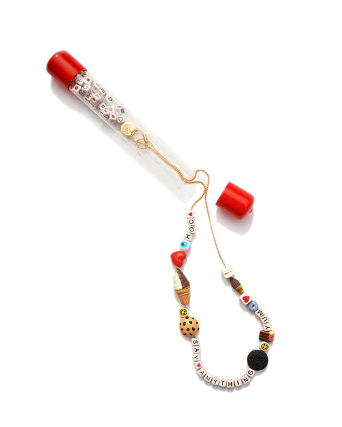 Say Anything DIY Necklace Kit-Sweet Escape Gold Plated With Mixed-Media Charms