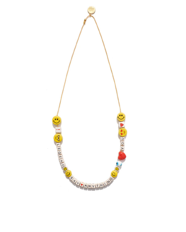Say Anything DIY Necklace Kit - All Smiles On Me - Gold