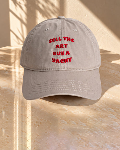 Sell The Art Buy A Yacht - Beige