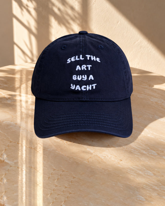 Sell The Art Buy A Yacht - Ocean Blue