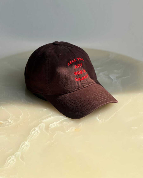 Sell The Art Buy A Yacht - Dark Brown