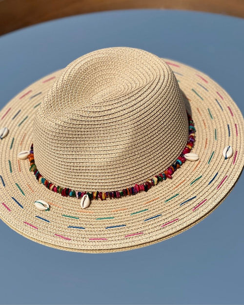Shell Track Panama Hat