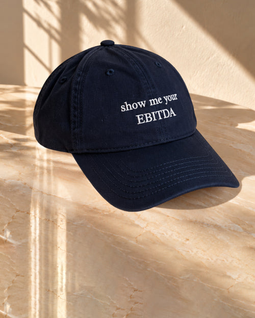Show Me Your EBITDA - Navy Blue White