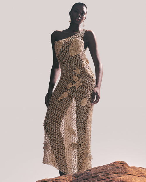 Sirena Maxi Dress Beige