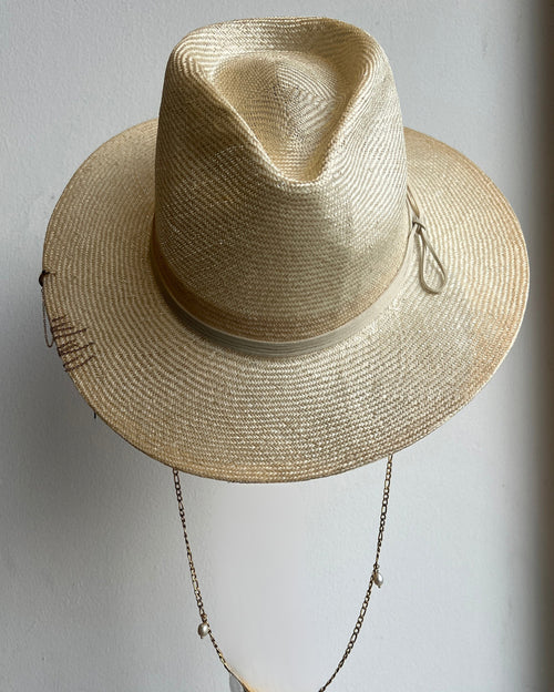 Sisal Fedora New Beige Panama Hat