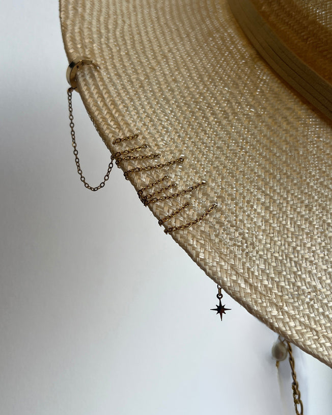 Sisal Fedora New Beige Panama Hat
