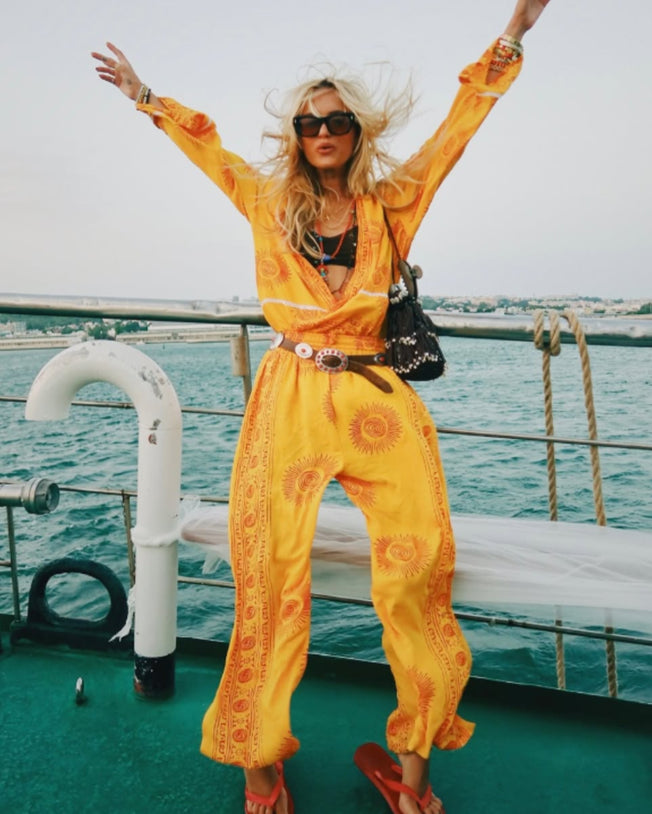 Spicy Sun Kimono Sets