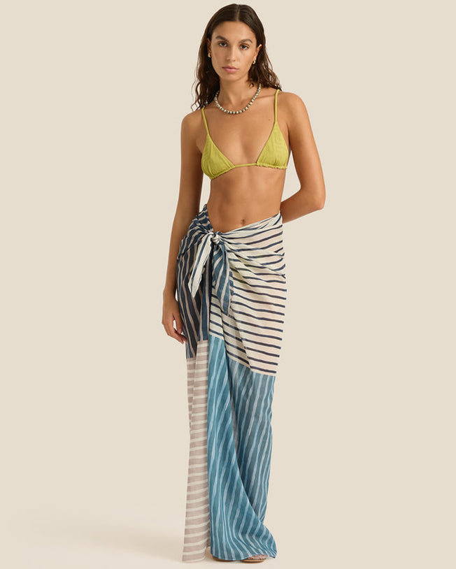 Square Pareo Ripple Organic Cotton