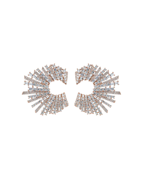 Starstruck SS Rose Earrings