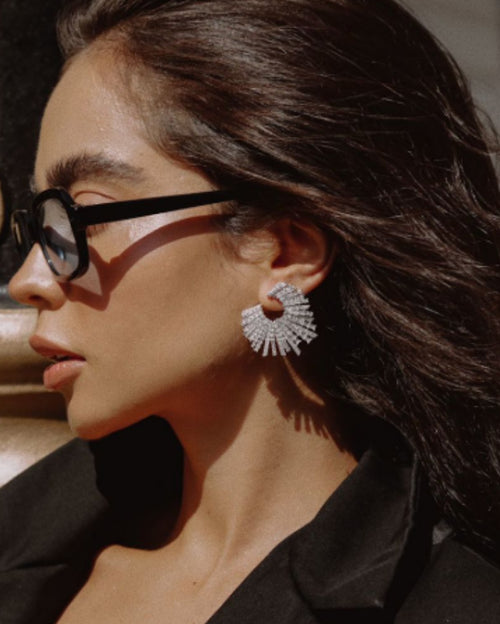 Starstruck SS Silver Earrings