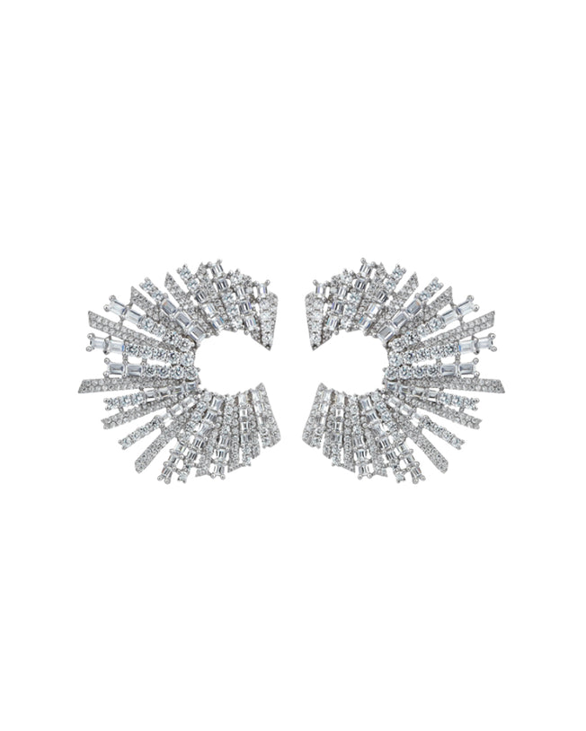 Starstruck SS Silver Earrings