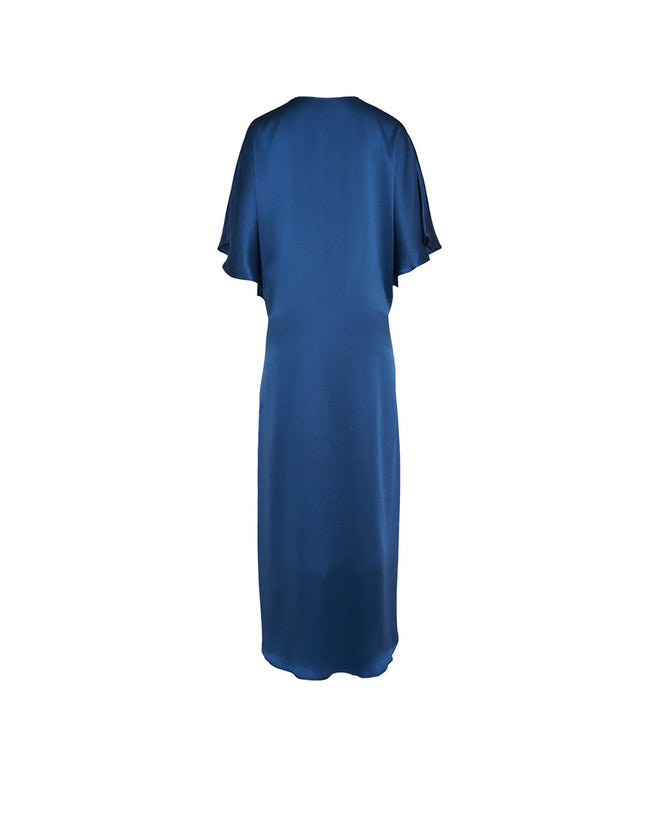 The Penelope Tunic in Endless Summer Navy Silk
