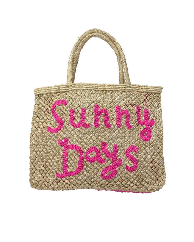 Sunny days - natural pink small totte bag